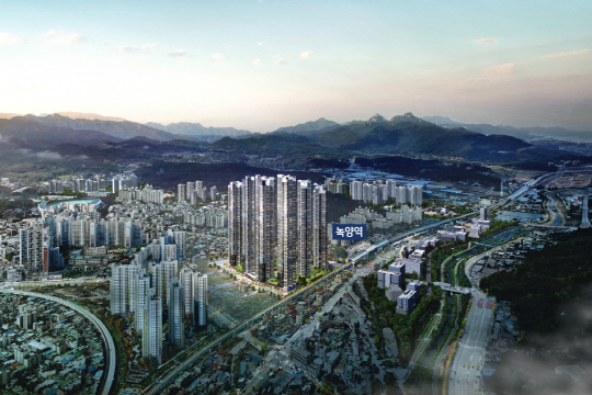 녹양역 더씨엘59 반조감도